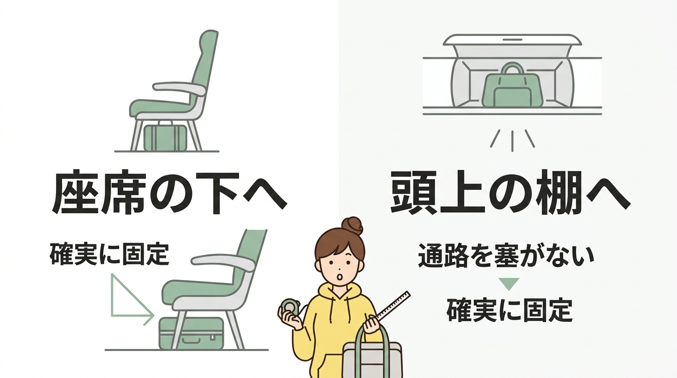 新ルールで義務化された2つの収納方法