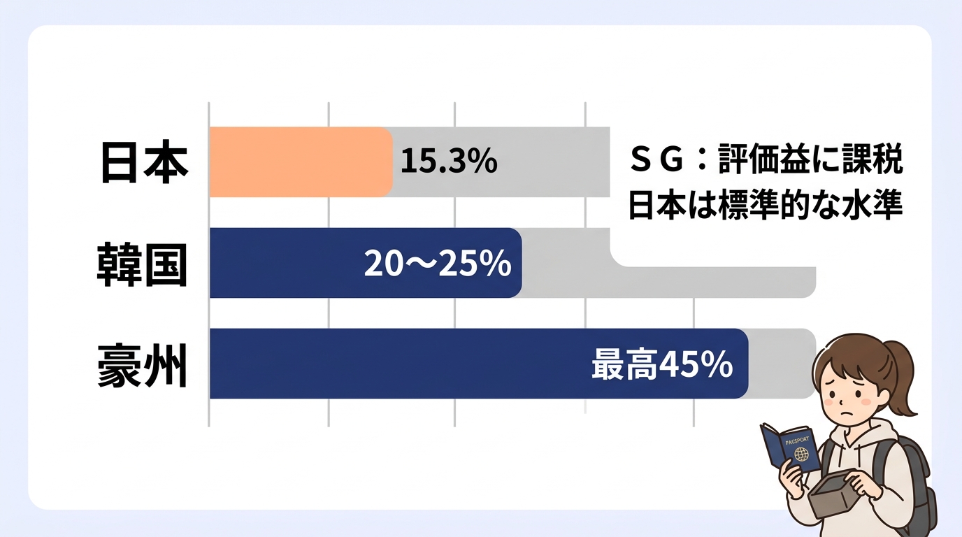 日本の出国税は高い？諸外国と比較
